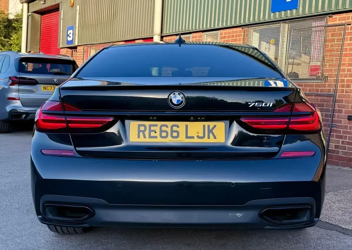 Used BMW 750 M Sport 2016 Black Sedan