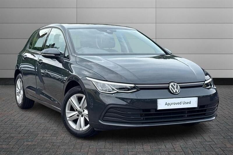 Urano grey Used 2021 VW Golf VIII Life Hatchback | £18,595 (Good price) - Image 1/4