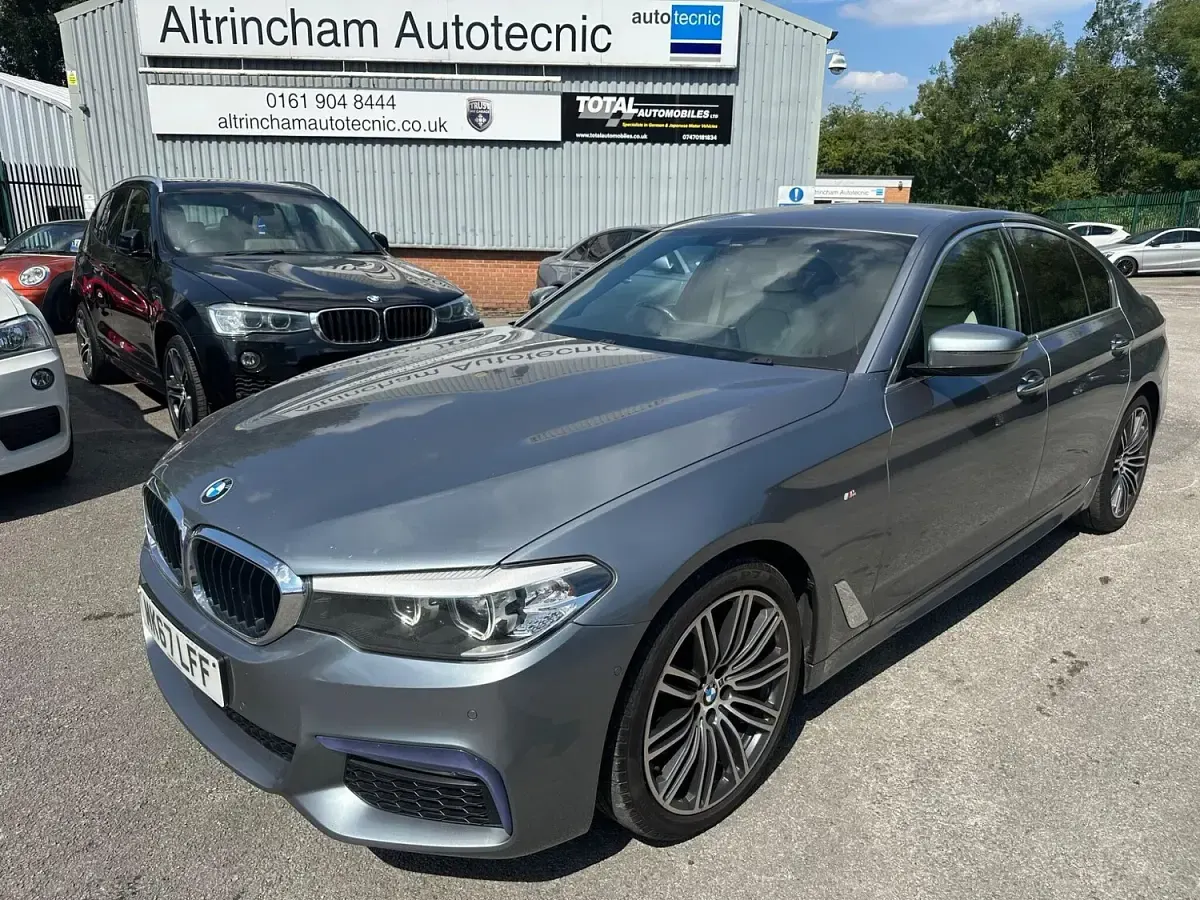 Used BMW 530 M Sport 2017 Blue Sedan
