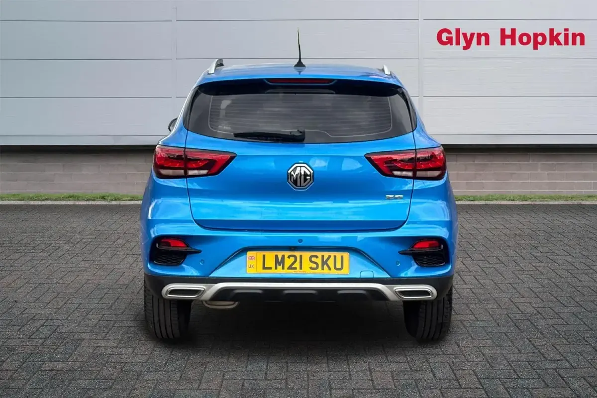 Used MG ZS Exclusive 106 HP (77 kW) 2021 Blue SUV