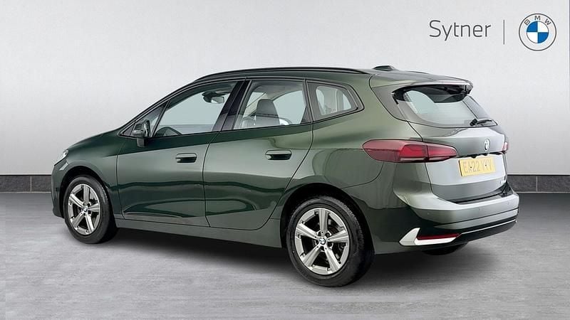 Used BMW 218 Active Tourer Sport Line 148 HP (108 kW) 2022 Green MPV