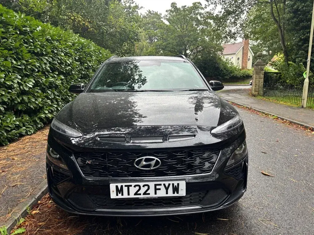 Used Hyundai Kona N Line 120 HP (88 kW) 2022 Black SUV