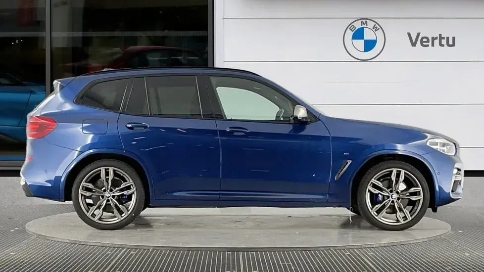 Used BMW X3 M Sport 360 HP (264 kW) 2019 Blue SUV