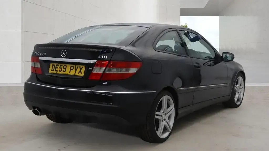 Used Mercedes CLC200 2009 Black Coupe