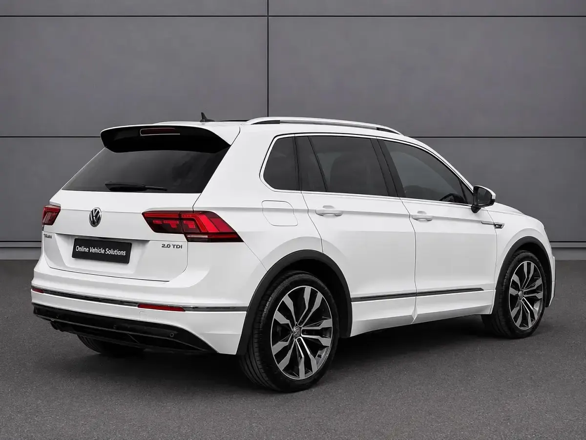 Used VW Tiguan R-line 150 HP (110 kW) 2017 White SUV