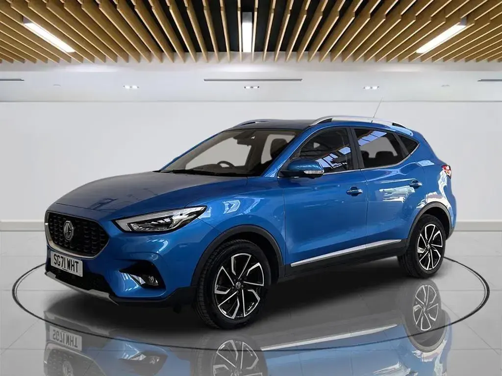 Used MG ZS Exclusive 106 HP (77 kW) 2021 Blue SUV