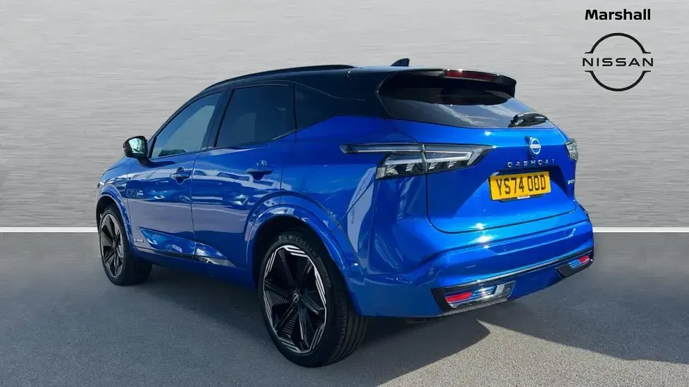 Used Nissan Qashqai 190 HP (139 kW) 2024 Mgnt blu+blk rf  SUV