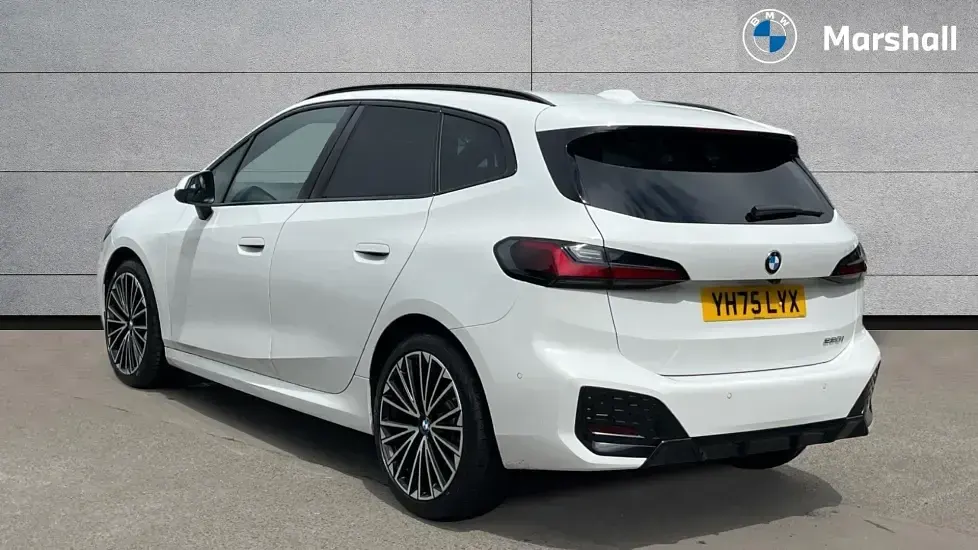 Used BMW 220 Active Tourer M Sport 168 HP (123 kW) 2025 White MPV