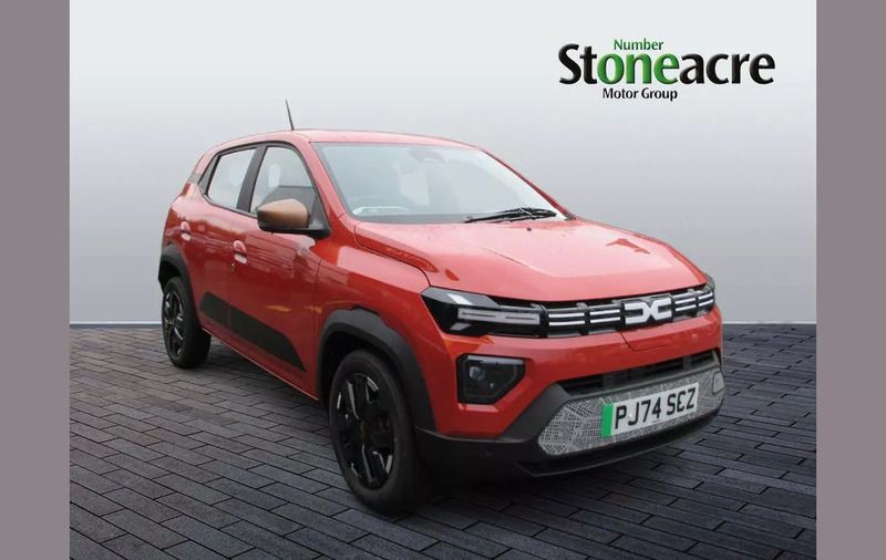 Red New 2024 Dacia Spring Extreme Hatchback | £12,995 (Good price) - Image 1/2