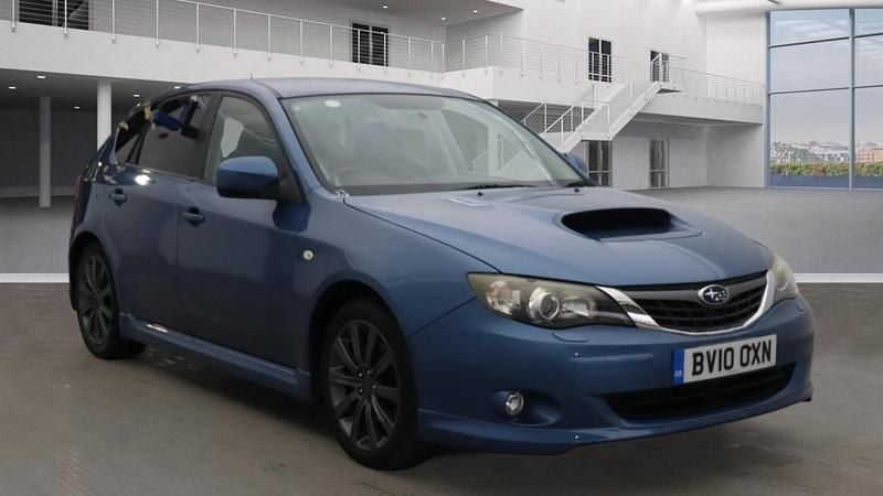 Begagnad Subaru Impreza 2010 Blå Halvkombi