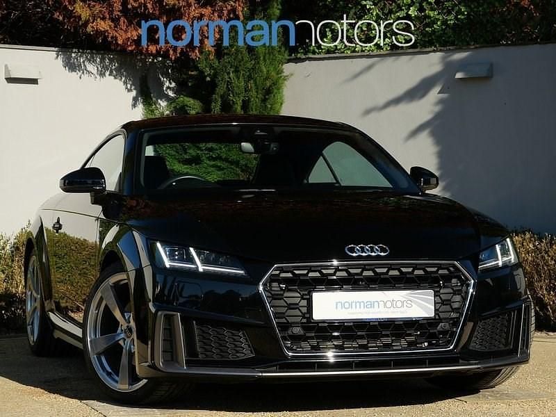 Black Used 2022 Audi TT S-Line Coupe | £27,695 (Fair price) - Image 1/3