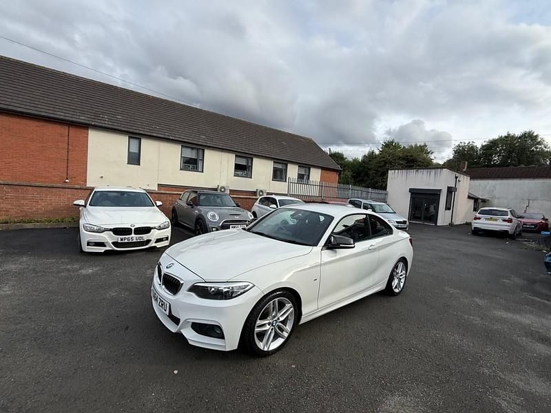 White Used 2015 BMW 218 M Sport Coupe | £5,400 (Good price) - Image 1/4