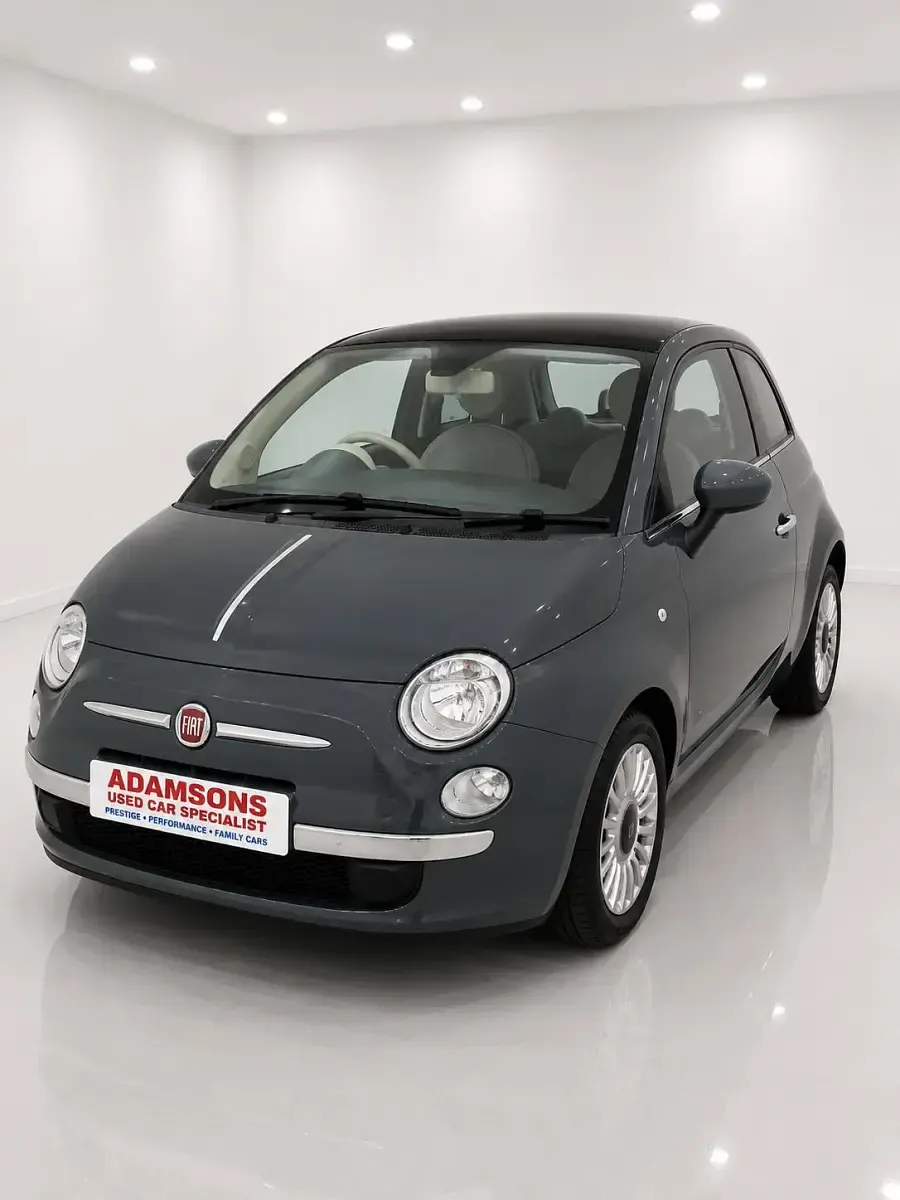 Used Fiat 500 Lounge 69 HP (50 kW) 2013 Grey Hatchback