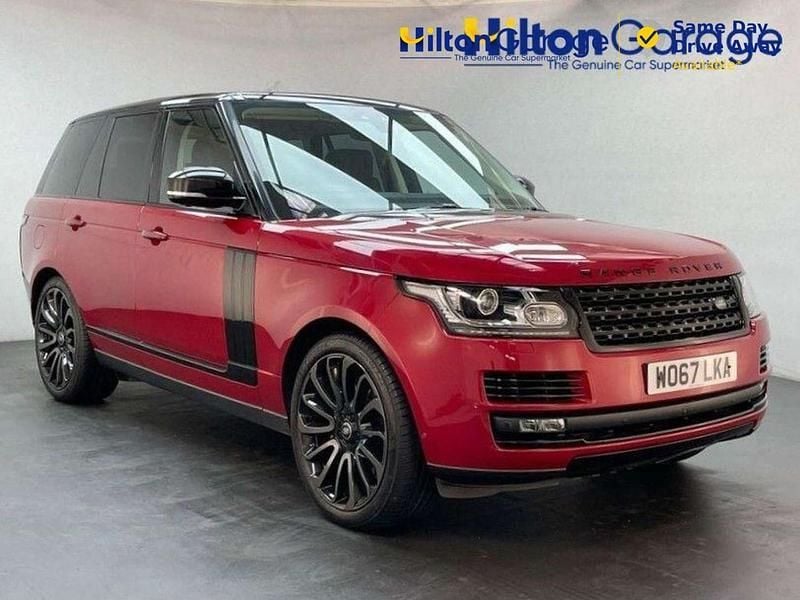 Used Land Rover Range Rover Autobiography 258 HP (189 kW) 2017 Red SUV