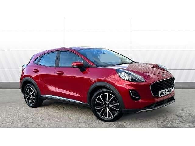 Red Used 2022 Ford Puma Titanium SUV | £14,974 (Good price) - Image 1/4