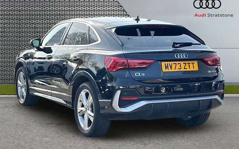 Used Audi Q3 Sportback S-Line 150 HP (110 kW) 2023 Black SUV