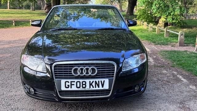 Used Audi A4 Cabriolet 163 HP (119 kW) 2008 Black Cabriolet