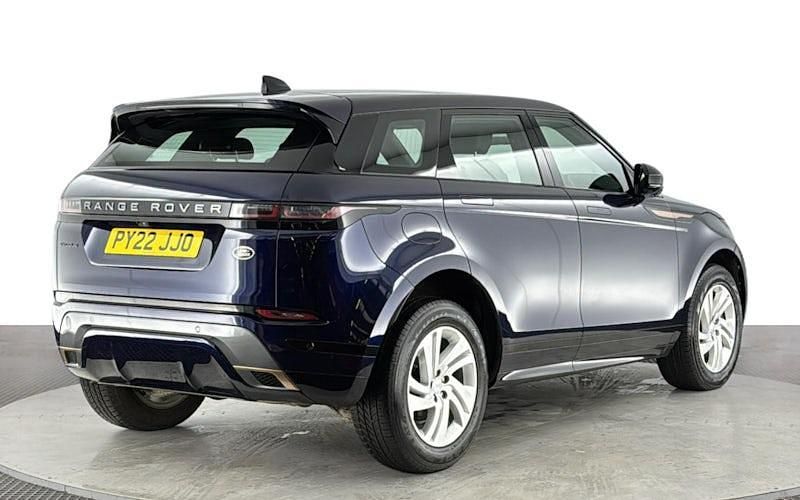 Used Land Rover Range Rover evoque R-Dynamic 207 HP (152 kW) 2022 Blue Hatchback