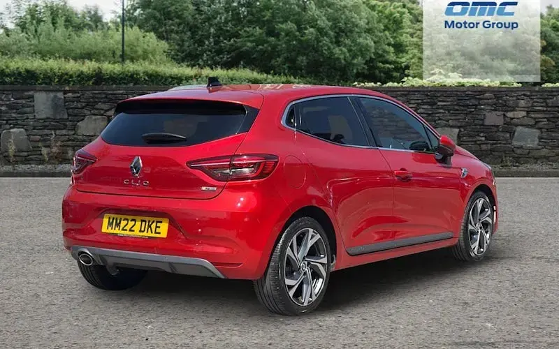 Used Renault Clio RS Line 90 HP (66 kW) 2022 Red Hatchback