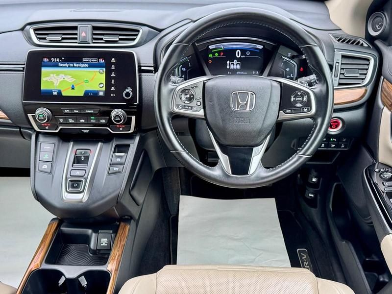 Used Honda CR-V Hybrid 184 HP (135 kW) 2019 Brown SUV