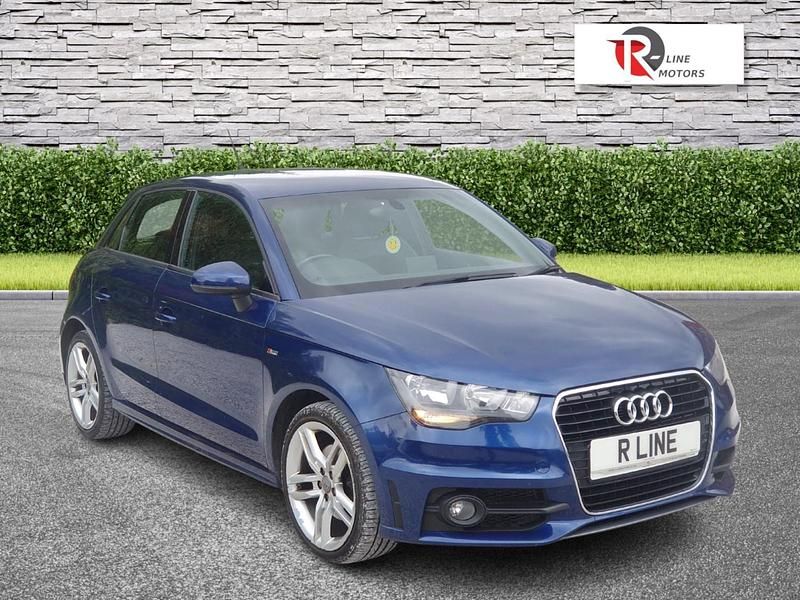 Blue Used 2014 Audi A1 S-Line Hatchback | £7,895 (Fair price) - Image 1/4