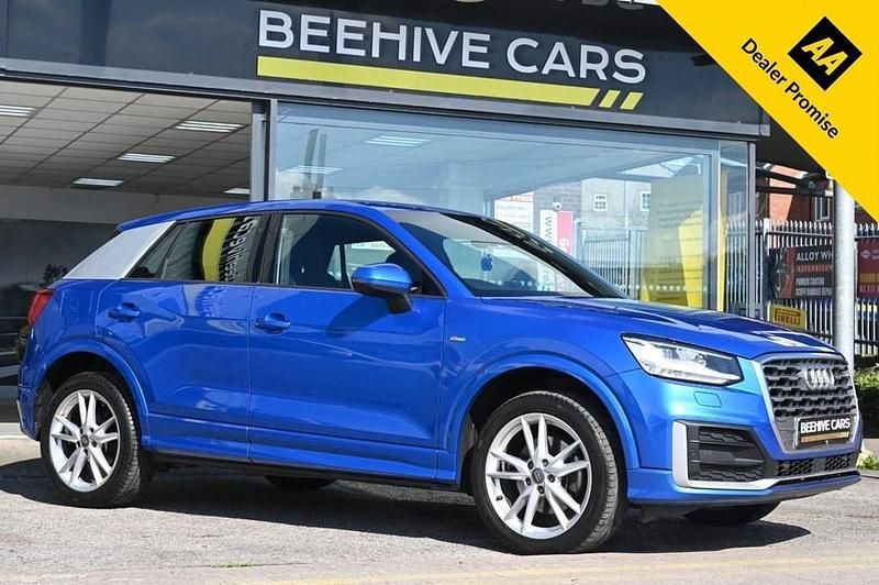 Used Audi Q2 S-Line 150 HP (110 kW) 2018 Blue SUV