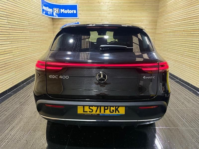 Used Mercedes EQC400 AMG Line Premium Plus 300 kW (408 HP) 2021 Black SUV