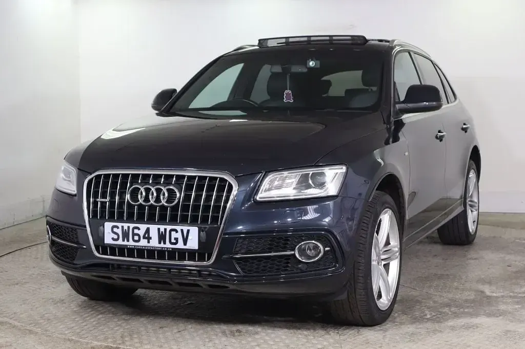 Used Audi Q5 S-line plus 177 HP (130 kW) 2014 Blue SUV