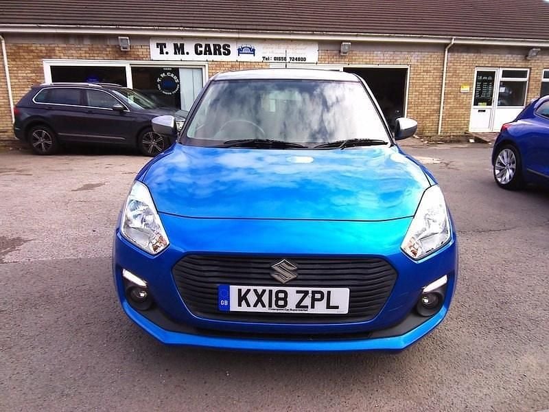 Used Suzuki Swift SZ-T 2018 Blue/silver Hatchback