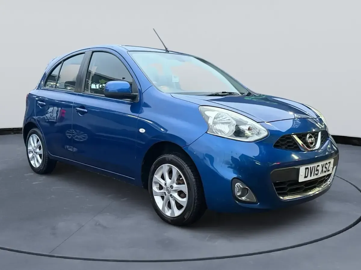 Used Nissan Micra Acenta 2015 Blue Hatchback