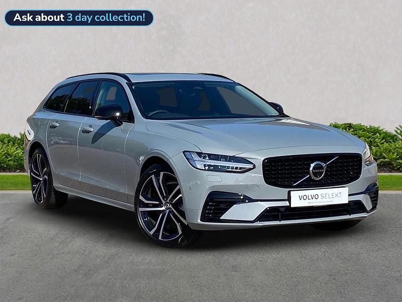 Grey Used 2023 Volvo V90 Ultimate Estate | £46,480 (A bit pricey) - Image 1/4