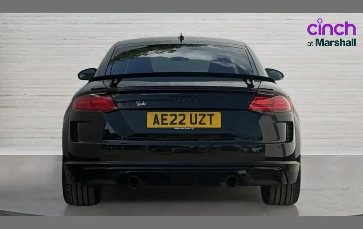 Used Audi TT Black Edition 197 HP (144 kW) 2022 Black Coupe