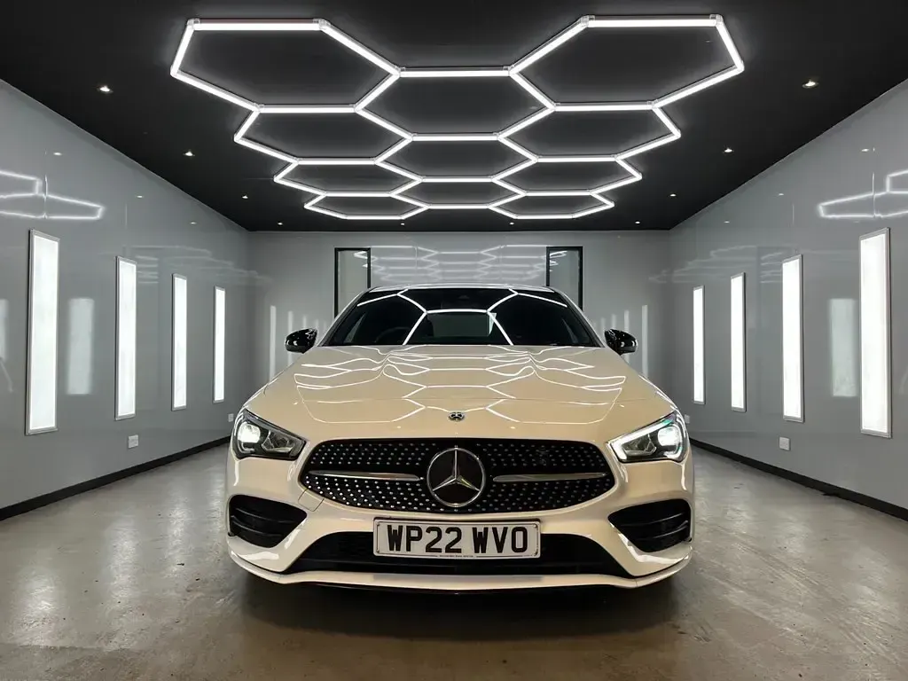 Used Mercedes CLA180 AMG Line Premium 2022 White Sedan