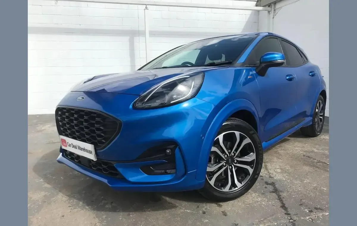 Käytetty Ford Puma ST-Line 123 HP (90 kW) 2023 Sininen Katumaasturi