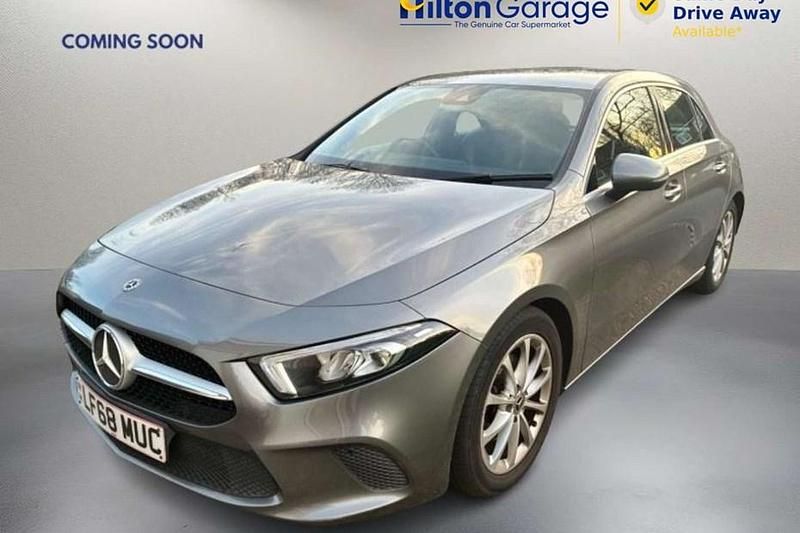 Used Mercedes A200 163 HP (119 kW) 2018 Grey Hatchback