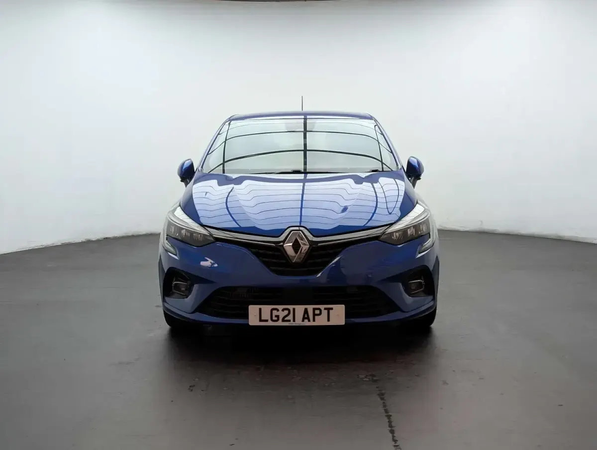 Usado Renault Clio V Version S 2021 Azul Utilitario