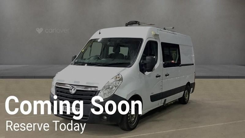 Used Vauxhall Movano 130 HP (95 kW) 2019 White MPV