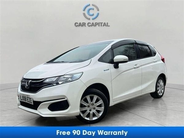 White Used 2018 Honda Jazz Hybrid Hatchback | £9,990 (Fair price) - Image 1/1