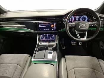 Used Audi Q8 S-Line 286 HP (210 kW) 2019 Blue SUV