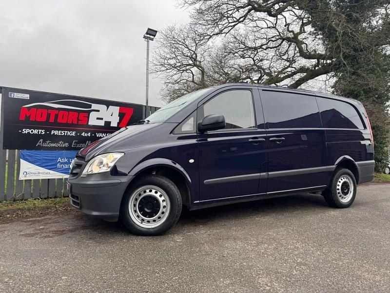 Mauve/purple Used 2013 Mercedes Vito Van | £7,995 (Fair price) - Image 1/3