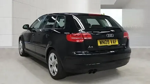 Used Audi A3 Sport 105 HP (77 kW) 2009 Black Hatchback