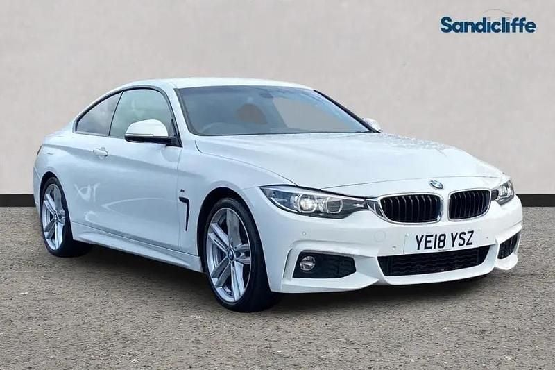 White Used 2018 BMW 420 M Sport Coupe | £13,800 (Fair price) - Image 1/4