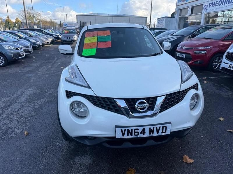 Used Nissan Juke Acenta Premium 110 HP (80 kW) 2014 White SUV