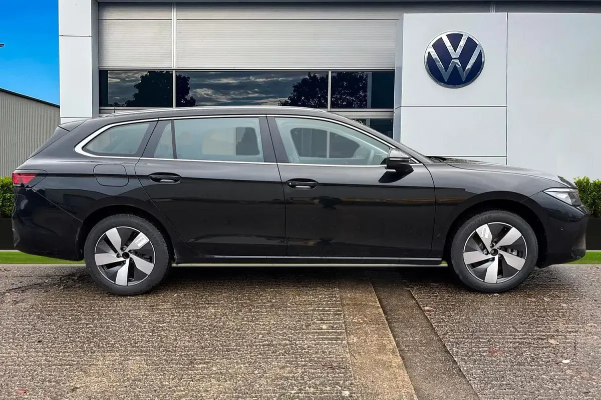 New VW Passat S 2026 Black Estate