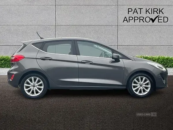 Used Ford Fiesta Titanium 100 HP (73 kW) 2019 Grey Hatchback