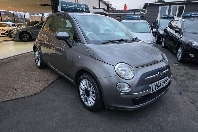Grey Used 2014 Fiat 500 Lounge Hatchback | £3,695 (Good price) - Image 1/1