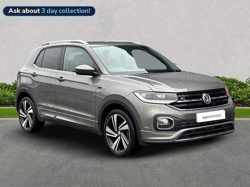 Grey Used 2020 VW T-Cross R-line SUV | £16,995 (Fair price) - Image 1/4