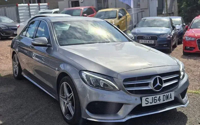 Used Mercedes C220 AMG line 170 HP (125 kW) 2015 Sedan