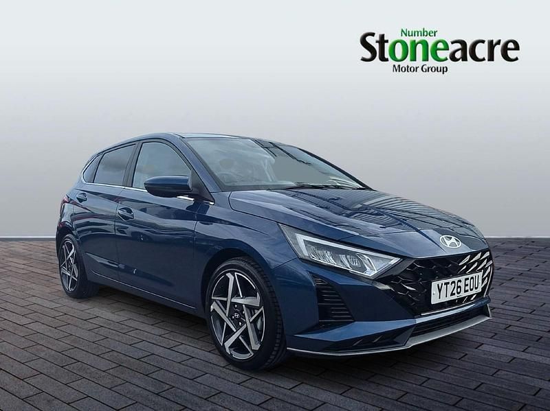 New Hyundai i20 Premium 2026 Blue Hatchback