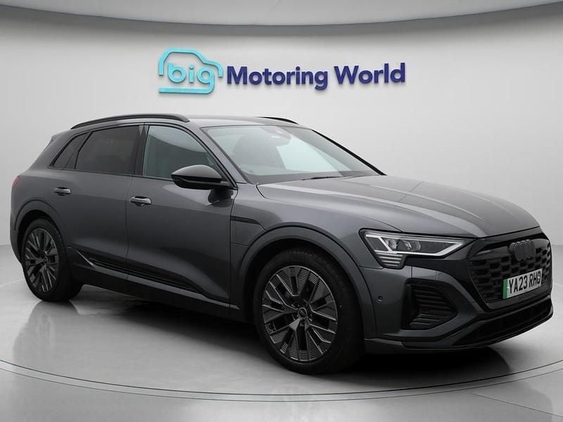 Grey Used 2023 Audi Q8 e-tron Black Edition SUV | £42,000 (Super price) - Image 1/4